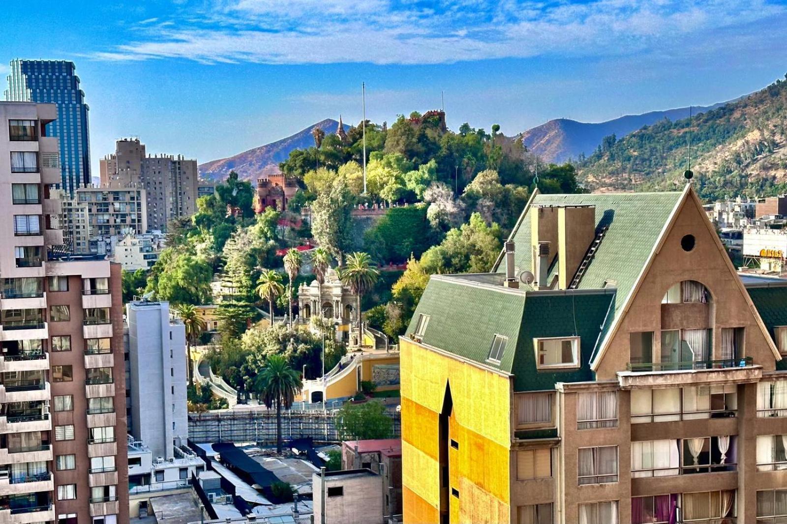 Acogedor Apartamento En Centro De Santiago. Buitenkant foto