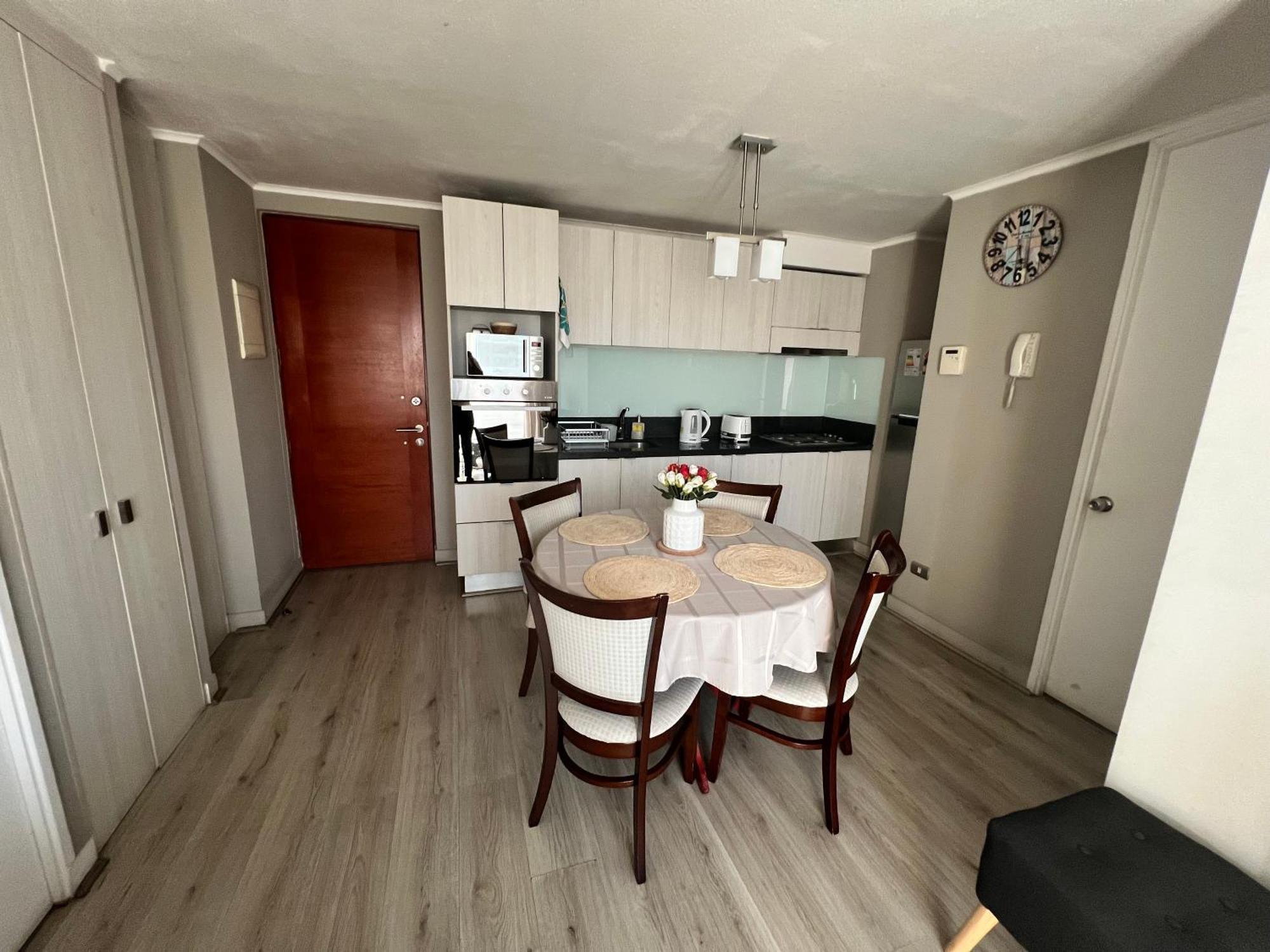 Acogedor Apartamento En Centro De Santiago. Buitenkant foto